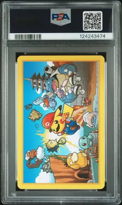 2016 POKEMON PLAYING CARDS MARIO PIKACHU QUEEN OF HEARTS PSA 10 - Image 2