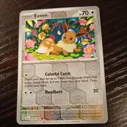 050/064 Eevee (Reverse Holo) Card | Shrouded Fable : Pokemon Trading Card Game - Image 1