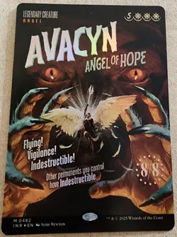 Avacyn, Angel of Hope - #482 Foil - (Showcase) Innistrad Remastered - Mtg - Image 1