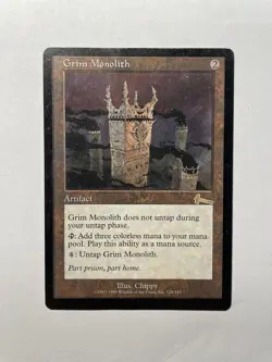 Grim Monolith Urza's Legacy Magic the Gathering MP - Image 1