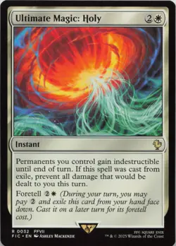 Ultimate Magic: Holy R Commander: FINAL FANTASY 32 LP-NM MTG - Image 1