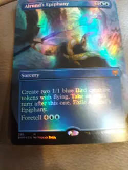 Alrund's Epiphany (Borderless) Kaldheim Foil - Image 1