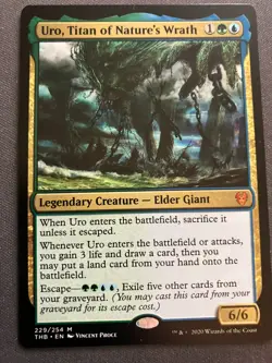 MTG Uro, Titan of Nature's Wrath {Theros Beyond Death} - NM - Image 1