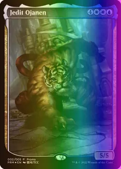 MTG Jedit Ojanen (2/5) Year of the Tiger 2022 Japanese LP FOIL - Image 1