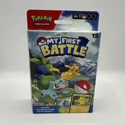POKEMON TCG My First Battle Deck with 2 Mini Decks - Pikachu Bulbasaur 820650852534 - Image 1