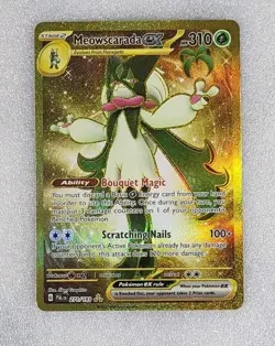 Meowscarada ex 271/193 NM/M SV02 Paldea Evolved Secret Gold Pokemon TCG - Image 1