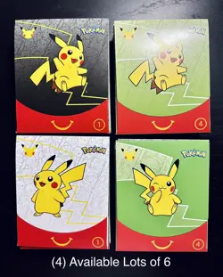 Pokemon 25th Anniversary McDonalds Promo Pack SEALED NEW!! (LOT OF 6) - Image 4