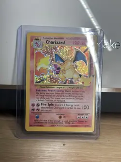Pokemon TCG Charizard 4/102 Celebrations Classic Collection Holo Rare LP - Image 1