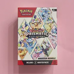 Pokemon TCG Scarlet & Violet: Prismatic Evolutions Booster Bundle -SHIPS FAST- - Image 1