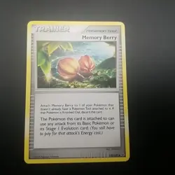 MEMORY BERRY 110/127 - NON-Holo - PLATINUM - 2009 NINTENDO Pokemon Card - NM/M - Image 1