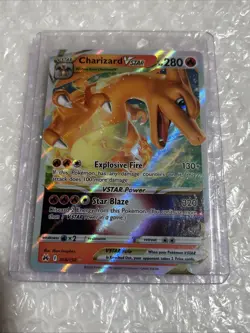 Pokemon TCG Charizard VSTAR Crown Zenith Holo Ultra Rare Card 019/159 - Image 1