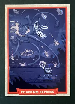 CUPHEAD - Out Of The cards - Numerata 1/1 - 063/PHANTOM EXPRESS OFFERTA A TEMPO - Image 4