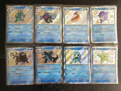 8x Baby Shiny Paldean Fates Bundle Pokemon Card Bulk Joblot - Image 1