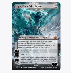 Ugin, Eye of the Storms (Borderless) Tarkir: Dragonstorm Regular Card #382 - Image 1