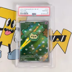 POKEMON Card PSA 10 Solosis 123/086 SV11B Japanese BLACK BOLT ILLUSTRATION RARE - Image 1