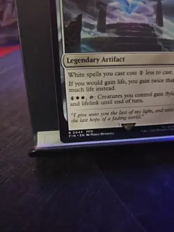 The Wind Crystal Final Fantasy MTG Regular Card 0043 NM Condition - Image 4