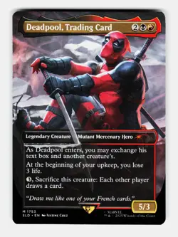 MTG: Deadpool, Trading Card | Secret Lair Drop Series 1753 NM - Image 1