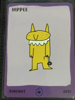 Hippee 0097 Dysfunctional Passholder Pokenot Pokenots 151 Card - Image 1
