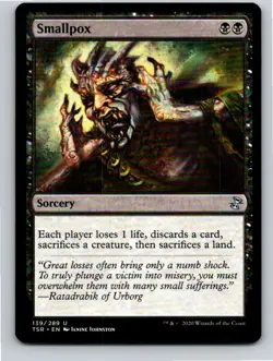 Magic the Gathering Smallpox Time Spiral Remastered MTG Free Shipping! - Image 1