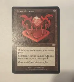 MTG Heart of Ramos Mercadian Masque LP Magic the Gathering - Image 1