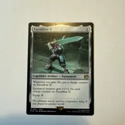 Excalibur II #257 NM/M Final Fantasy MTG Magic Rare Equipment Artifact FF9 FFIX - Image 1