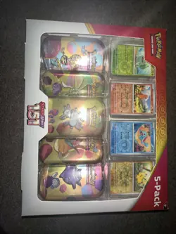 Pokemon TCG Scarlet & Violet 151 Mini Tins Costco Bundle, 5 Pack - Sealed - Image 1