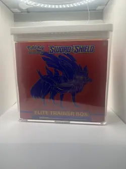 Pokemon Zacian Sword and Shield ETB Elite Trainer Box Factory Sealed - Image 1