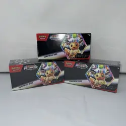 Lot of 3 Pokemon TCG Scarlet & Violet Prismatic Evolutions Surprise Box - SEALED - Image 1