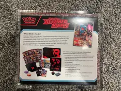 Pokemon Center ETB Destined Rivals Sealed With Acrylic Case - Image 4