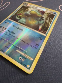 Croconaw 38/123 Pokemon 2010 HeartGold & SoulSilver Reverse Holo MP - Image 3