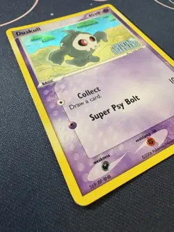 Duskull 51/100 Pokemon 2006 Crystal Guardians Reverse Holo Stamped LP - Image 4