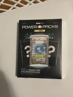 Power Pack Series 3 Gamestop 2025 New Sealed Pokemon TCG PSA 8+ - Image 1