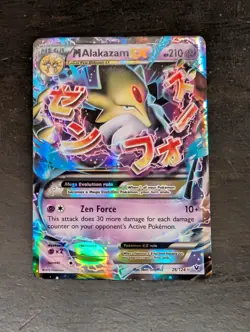 M Alakazam Ex 26/124 - XY Fates Collide - Near Mint - Mint - Pokemon TCG - Image 1