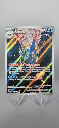 Clawitzer 141/132 - Illustration Rare Pokemon TCG Mega Evolution - NM - Image 1