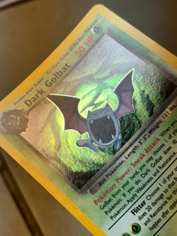 DARK GOLBAT-#7/82 HOLO NM-NM+ CARD - 2000 POKEMON ROCKET - Image 2