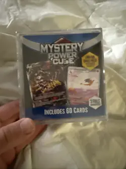 2024 Pokemon Mystery Power Cube - 60 cards 3 Foils Guaranteed NEW/Factory Sealed - Image 1