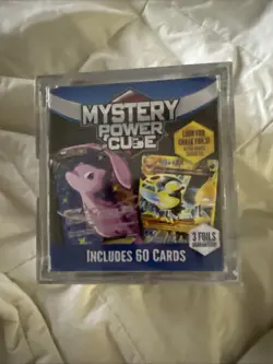 2024 Pokemon Mystery Power Cube - 60 cards 3 Foils Guaranteed NEW/Factory Sealed - Image 2