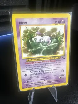 Pokemon Black Star Lilypad Mew #47 Wizards of the Coast Promo Card - Image 2