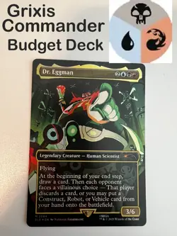 Budget Grixis Commander Deck - Dr. Eggman Custom 100-Card MTG Prebuilt - Image 1