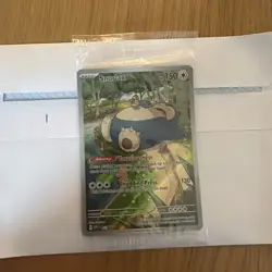 Pokemon TCG Snorlax Promo Card Scarlet Violet 151 SVP051 Holo Sealed - Image 1