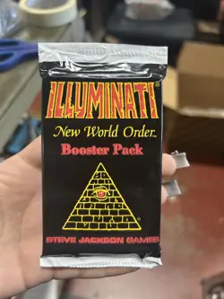 1994 Limited 1st Edition Booster Packs Illuminati Card Game QTY Nuke Epidemic - Image 1