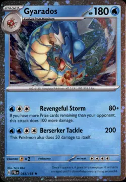Gyarados - (Cosmo Holo) Holo Promo Miscellaneous Cards & Products 043/193 NM - Image 1