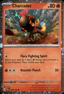 Charcadet - (Cosmos Foil) Holo Promo Miscellaneous Cards & Products 026/182 NM - Image 1