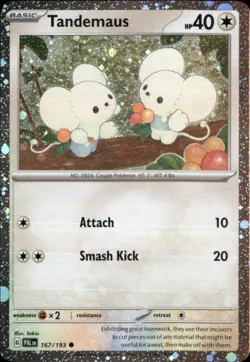 Tandemaus (Cosmos Foil) Holo Promo Miscellaneous Cards & Products 167/193 NM - Image 1