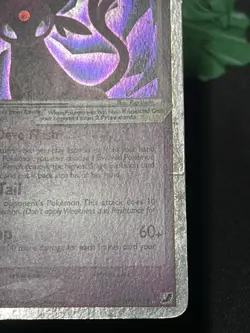 Espeon EX 102/115 EX Unseen Forces Holo Rare Pokemon Card - Image 4