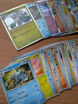 Pokemon SV: Paldea Evolved Lot - 97 Common, Uncommon, Rare, Holo, Reverse Cards - Image 2