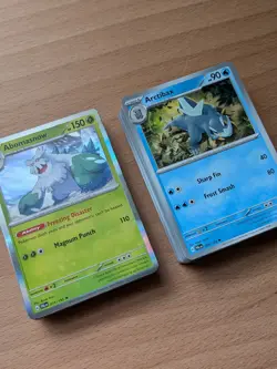 Pokemon SV: Paldea Evolved Lot - 97 Common, Uncommon, Rare, Holo, Reverse Cards - Image 5