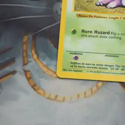 Nidoran (M) Shadowless 55/102 Pokemon Base Set Played Single Card WOTC 1999 TCG - Image 2
