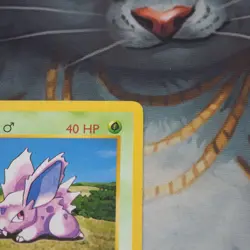 Nidoran (M) Shadowless 55/102 Pokemon Base Set Played Single Card WOTC 1999 TCG - Image 4