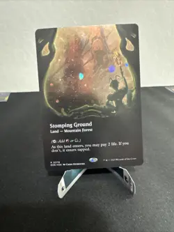 Stomping Ground (Borderless) (Galaxy Foil) Edge of Eternities Foil - Image 1